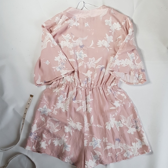 Primark  Pastel Kimono Style Romper sz 8 - Picture 8 of 8